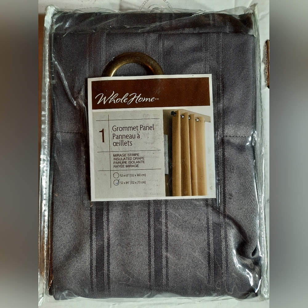 Whole Home Grommet Panel Curtains - Set of 2 NEW